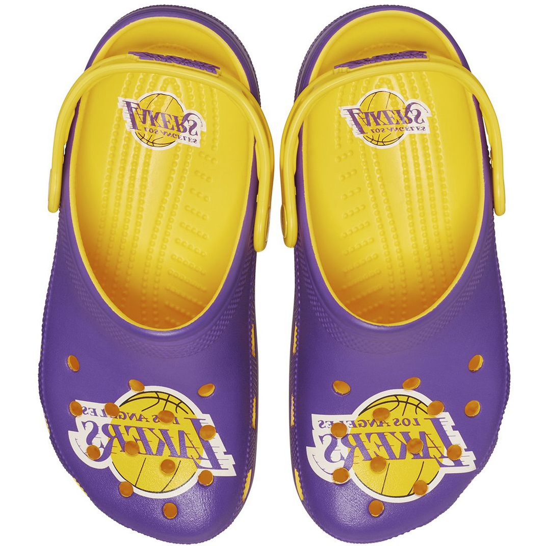 Купить Сандалеты Crocs NBA Los Angeles Lakers | 208650-75Y в Москве или заказать доставку на Slamdunk.su