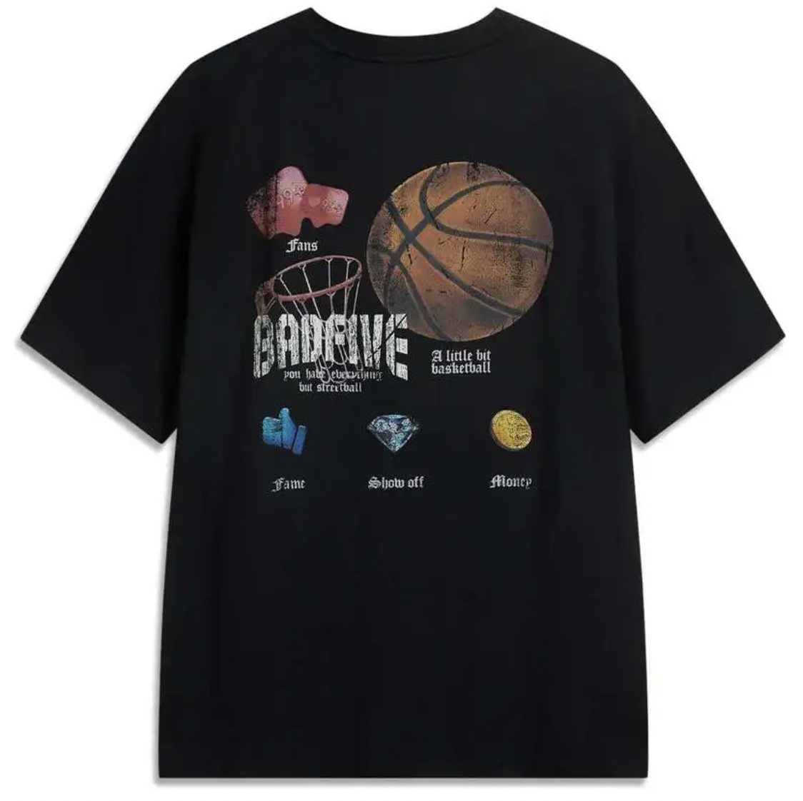 Купить Футболка Li-Ning BadFive | AHSV063-1 в Москве или заказать доставку на Slamdunk.su