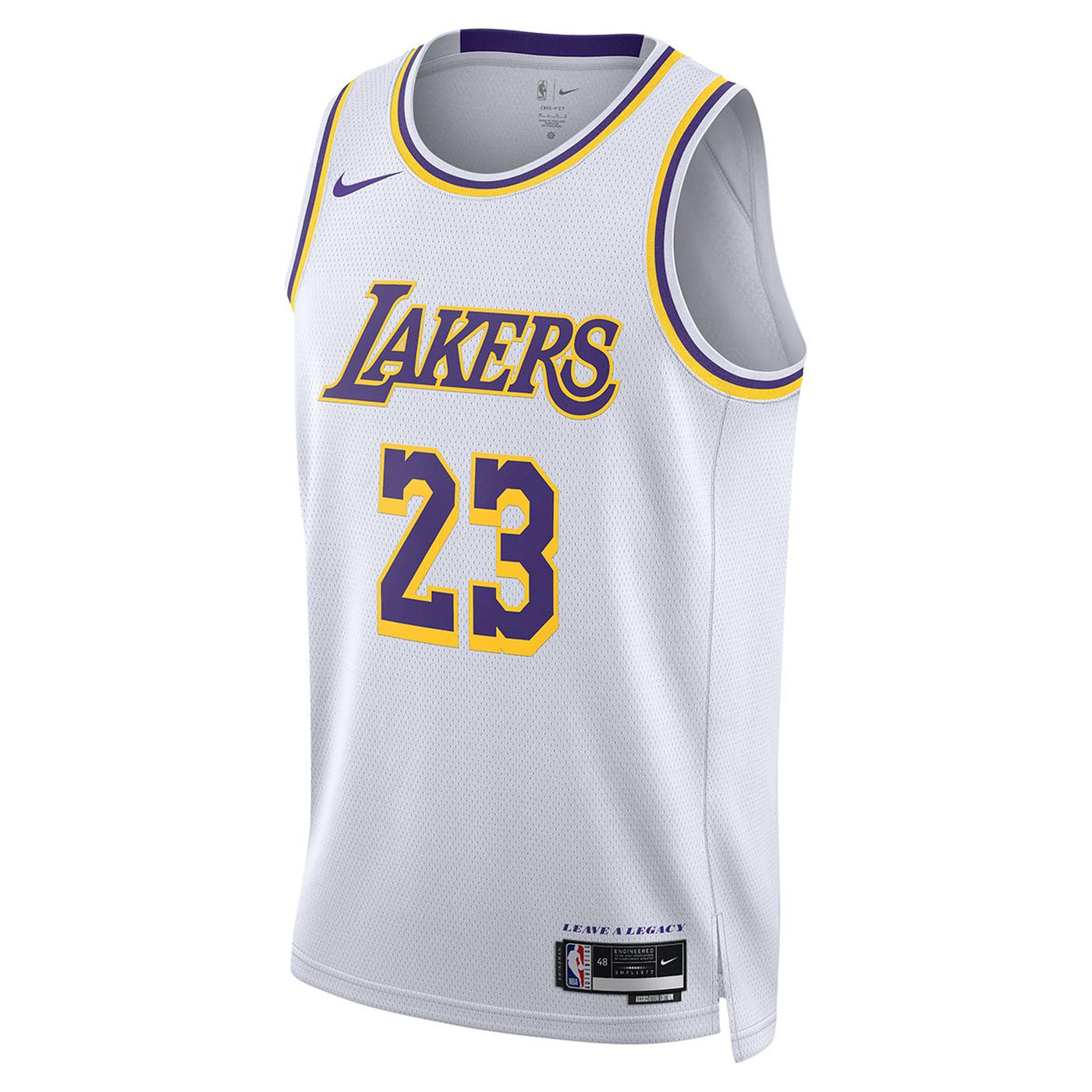 Купить Баскетбольная майка Los Angeles Lakers  | DN2081-103 в Москве или заказать доставку на Slamdunk.su