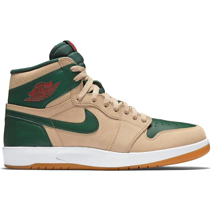 Кроссовки Air Jordan 1 High The Return 'GORGE GREEN' - картинка