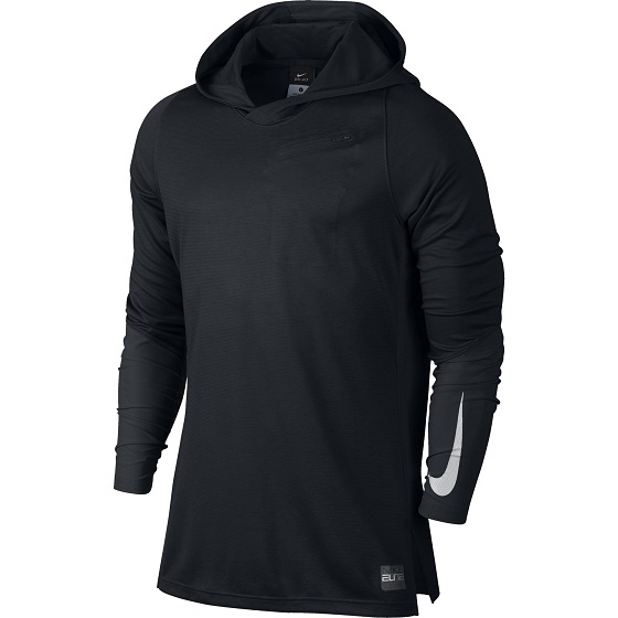 Купить Лонгслив Nike Hyper Elite Hooded | 812060-010 в Москве или заказать доставку на Slamdunk.su