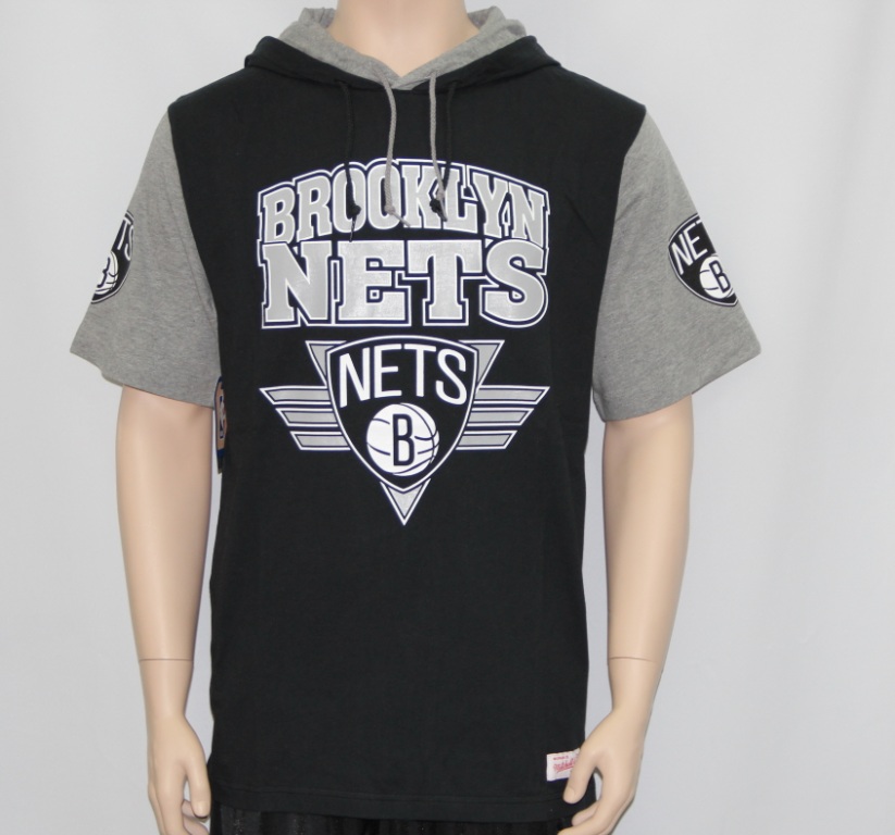 Футболка с капюшоном MITCHELL & NESS Brooklyn Nets - картинка