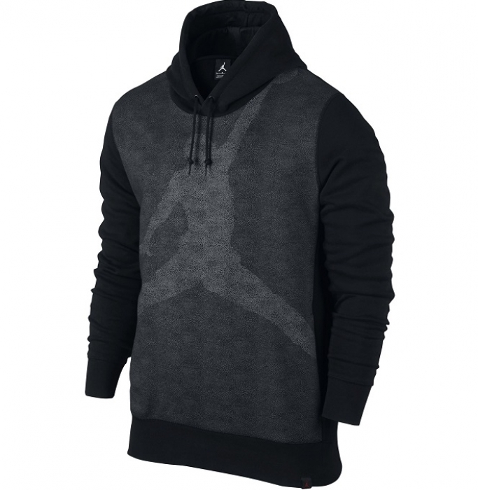 Купить Толстовка Jordan Brushed Graphic 1 Pullover | 834369-010 в Москве или заказать доставку на Slamdunk.su