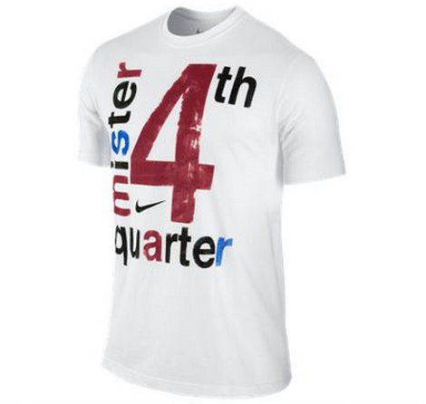 NIKE MR. 4TH QUARTER TEE 413345 100