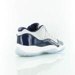 Детские баскетбольные кроссовки Jordan 11 Retro Low "Georgetown" | 528896-007