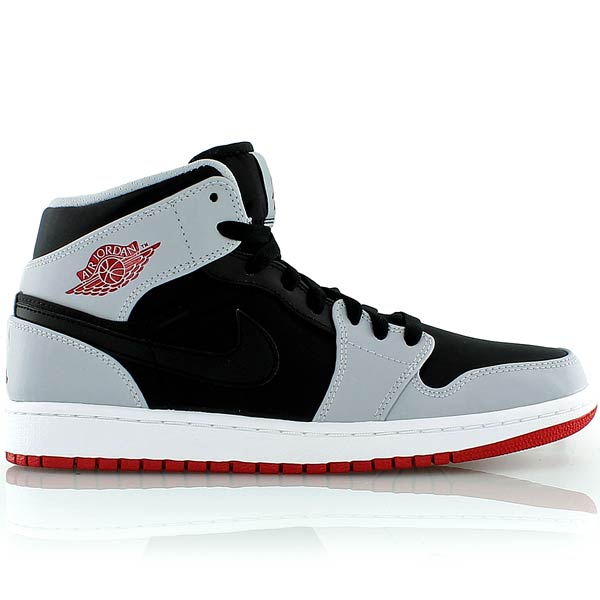 Купить Кроссовки Air Jordan 1 Mid | 554724-012 в Москве или заказать доставку на Slamdunk.su