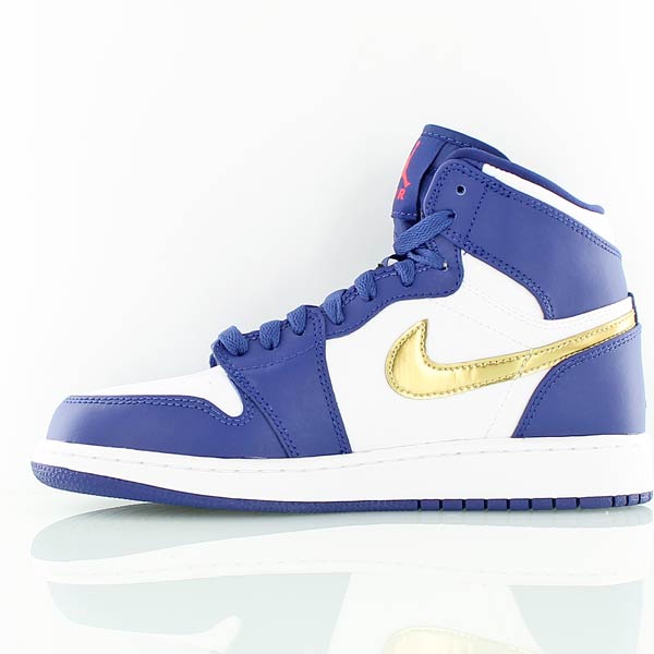 Купить Детские кроссовки Jordan 1 Retro High BG "Gold" Olympic  | 705300-406 в Москве или заказать доставку на Slamdunk.su