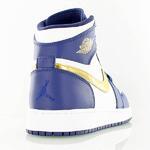 Детские кроссовки Jordan 1 Retro High BG "Gold" Olympic  - картинка