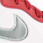 Детские кроссовки Jordan 1 Retro High BG "Silver" Olympic  | 705300-602