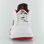 Кроссовки Air Jordan Retro 5 Low “Fire Red” - картинка