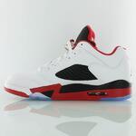 Кроссовки Air Jordan Retro 5 Low “Fire Red” | 819171-101