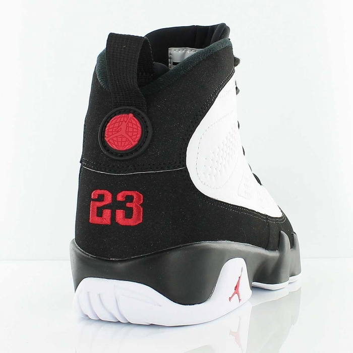 Air Jordan 9 Retro White Black Red