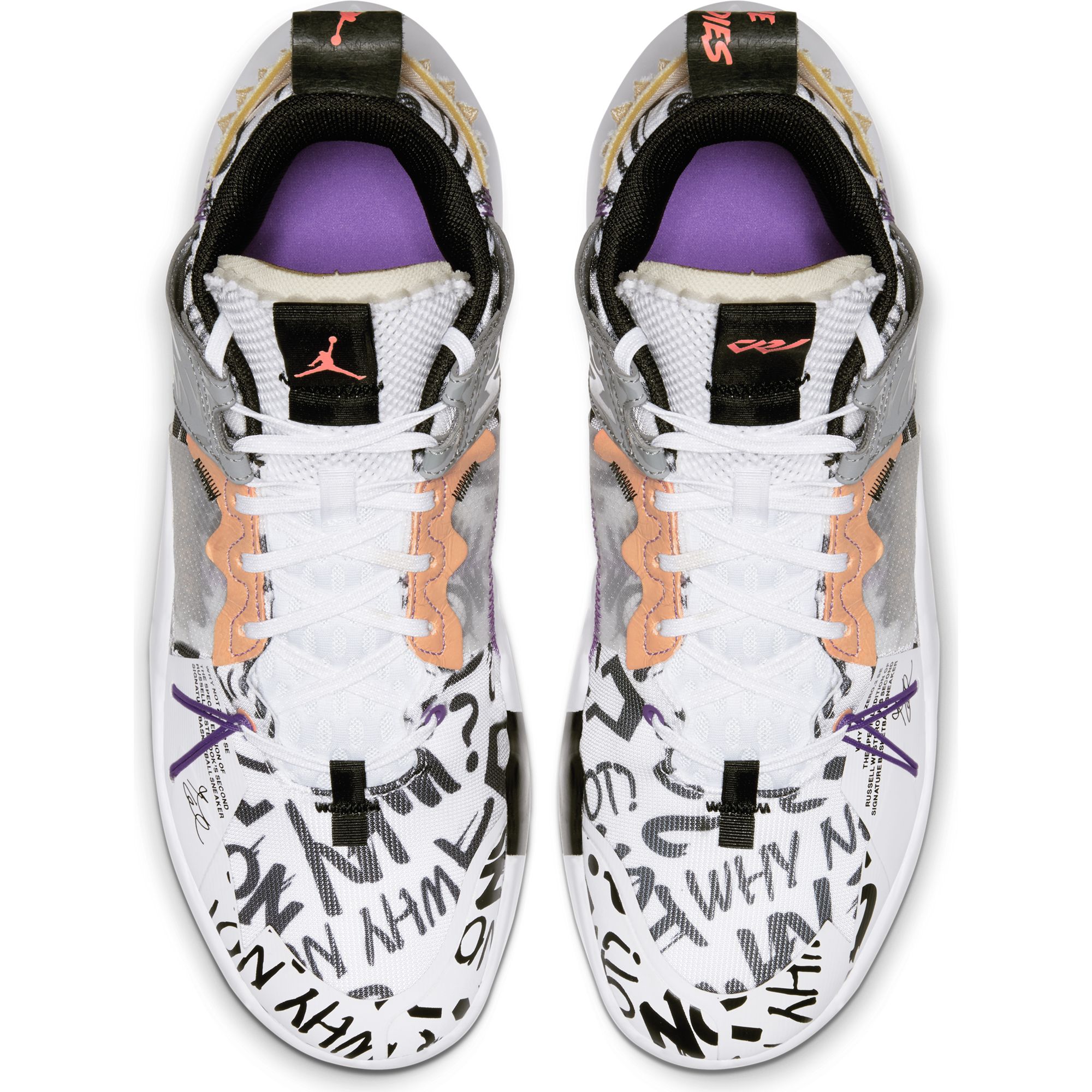 Купить Баскетбольные кроссовки Jordan "Why Not?" Zer0.2 SE | AQ3562-101 в Москве или заказать доставку на Slamdunk.su