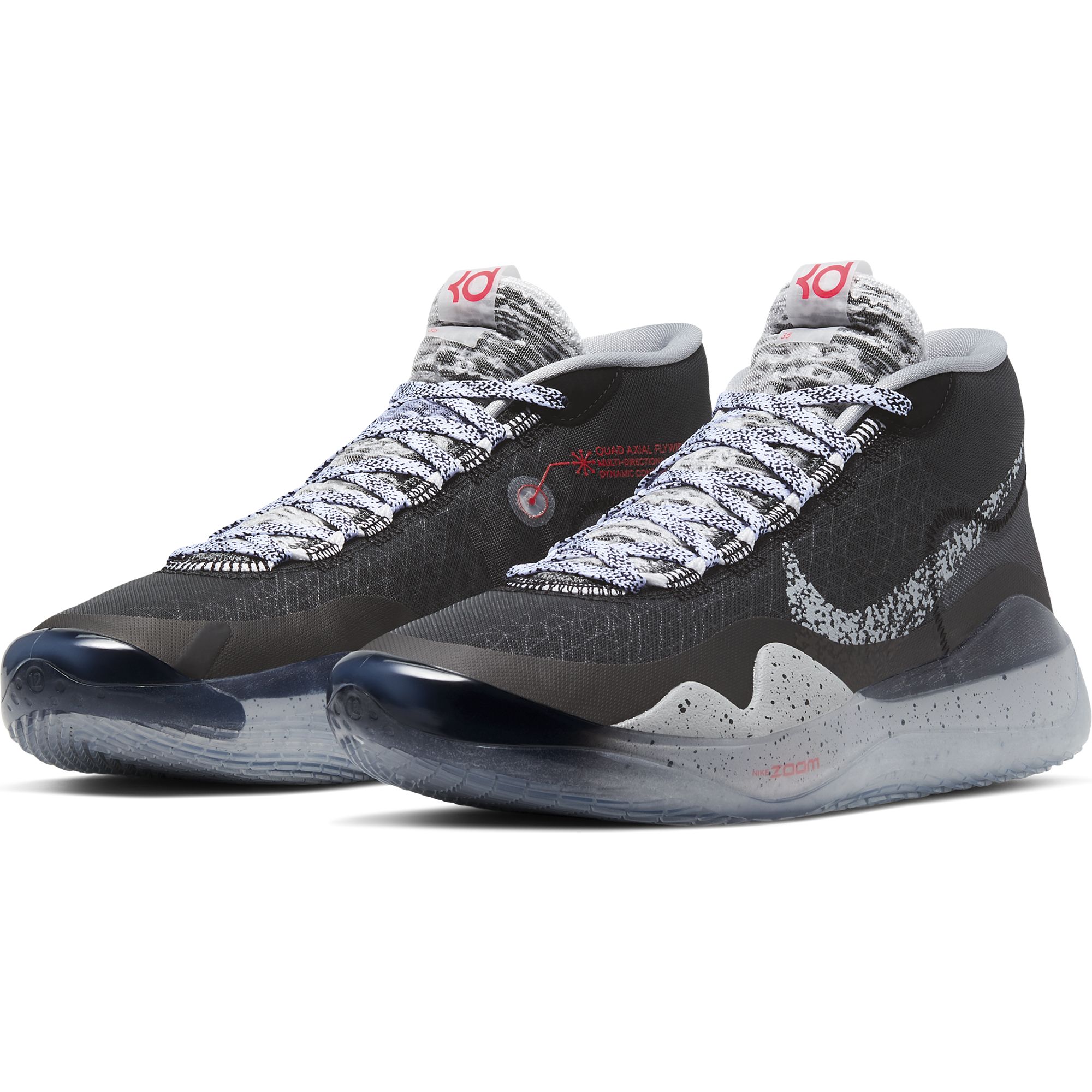 nike zoom kd12 wolf black
