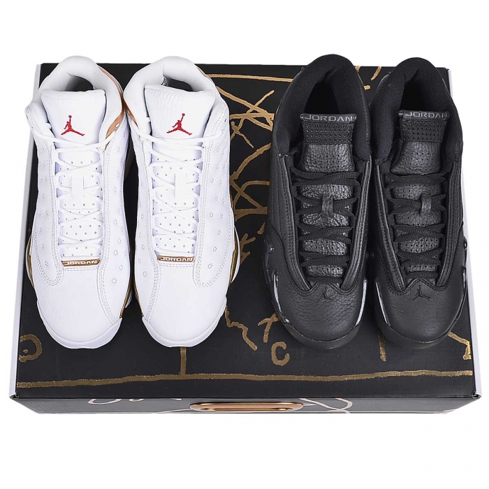 Купить Кроссовки Air Jordan DMP Pack 13 Retro+14 Retro | 897563-900 в Москве или заказать доставку на Slamdunk.su