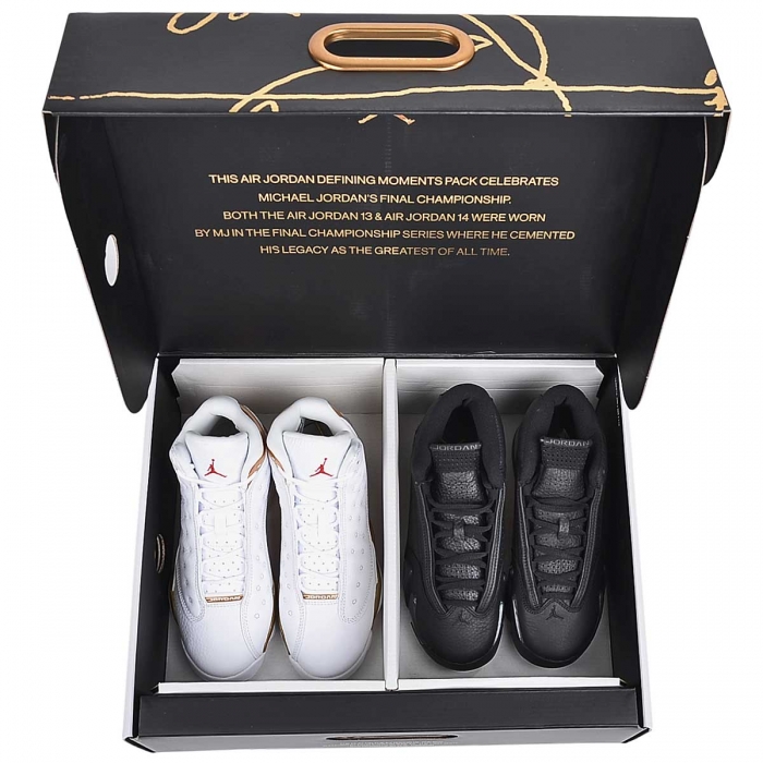 Купить Кроссовки Air Jordan DMP Pack 13 Retro+14 Retro | 897563-900 в Москве или заказать доставку на Slamdunk.su