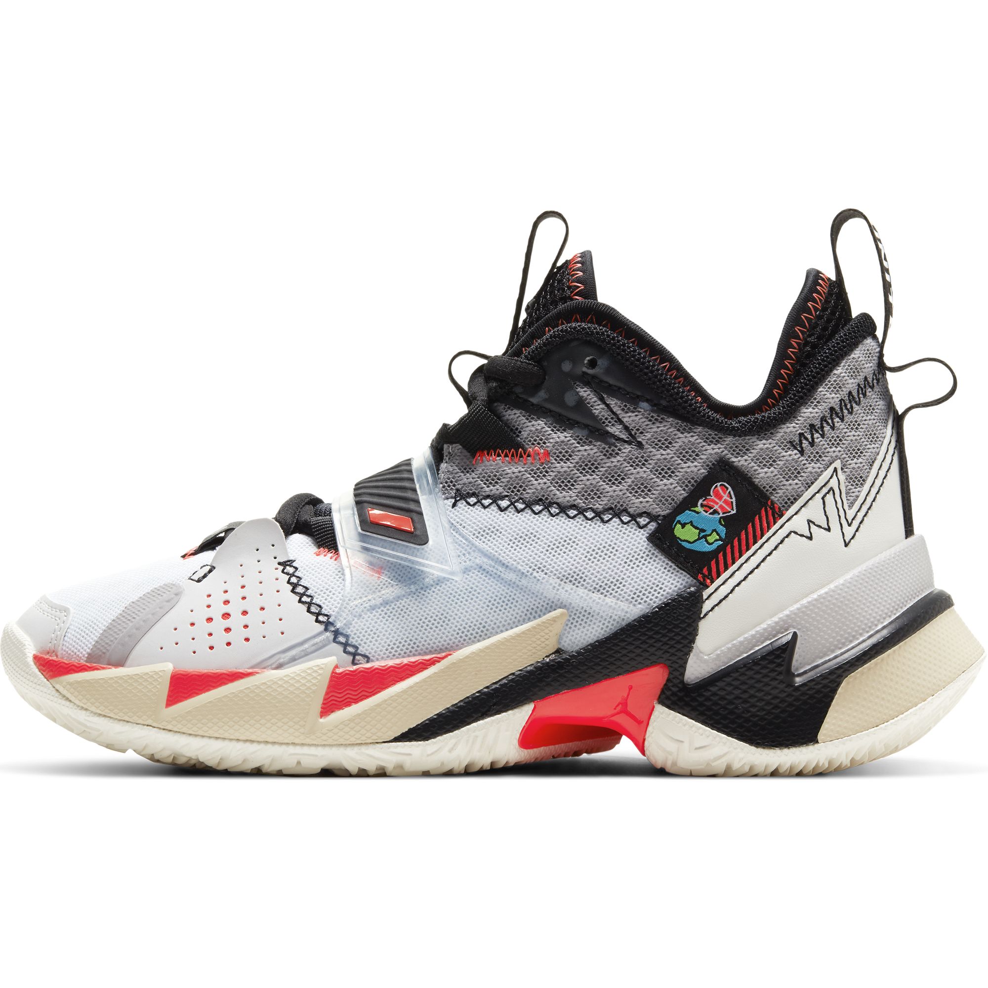 Купить Детские баскетбольные кроссовки Jordan "Why Not?" Zer0.3 | CD5804-101 в Москве или заказать доставку на Slamdunk.su