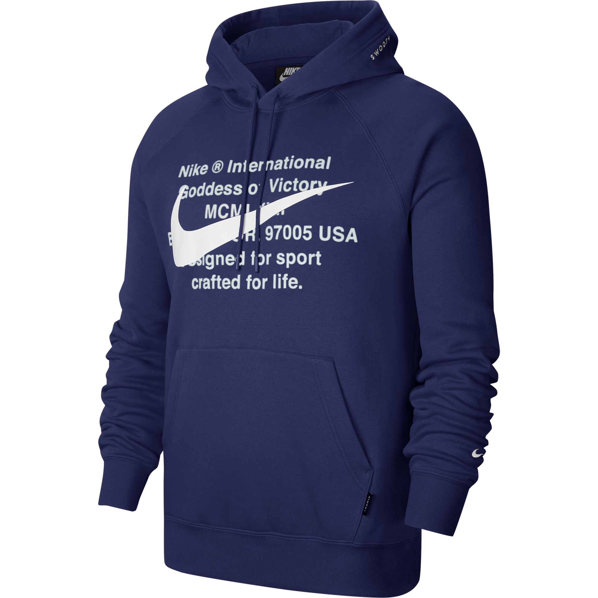 Купить Толстовка Nike Sportswear Swoosh | CJ4861-455 в Москве или заказать доставку на Slamdunk.su