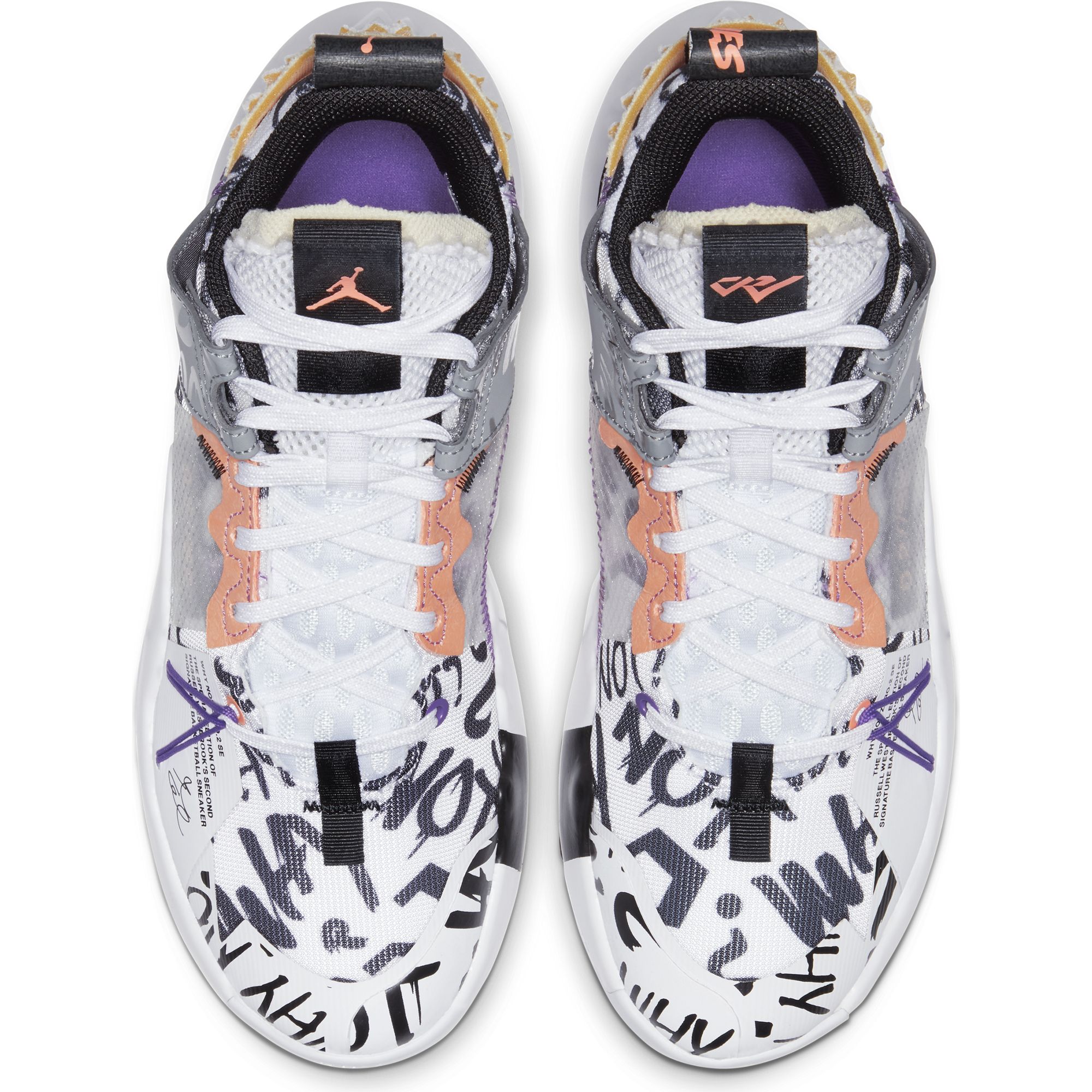 Купить Детские баскетбольные кроссовки Jordan "Why Not?" Zer0.2 SE | CK0494-101 в Москве или заказать доставку на Slamdunk.su
