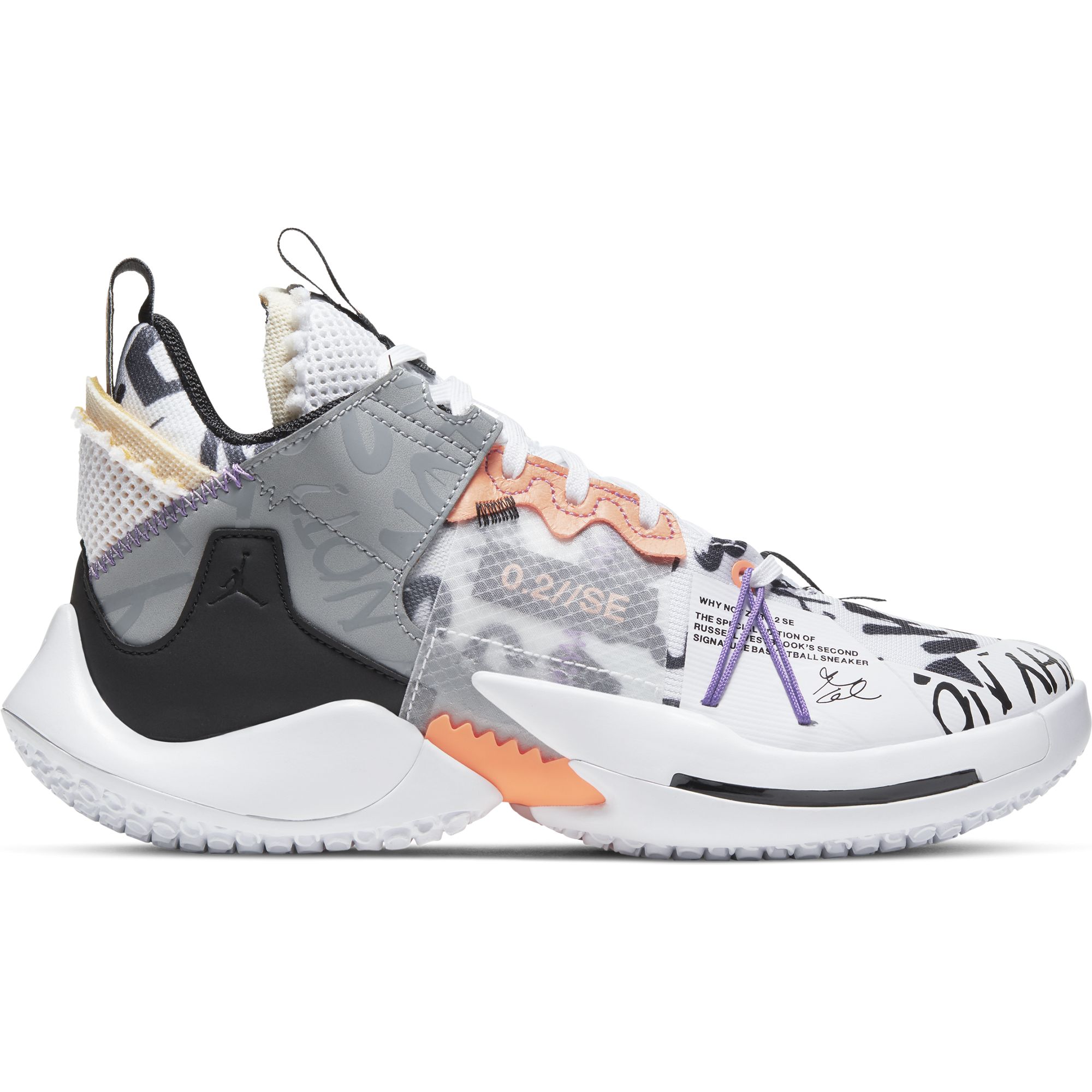 

Детские баскетбольные кроссовки Jordan "Why Not" Zer0.2 SE