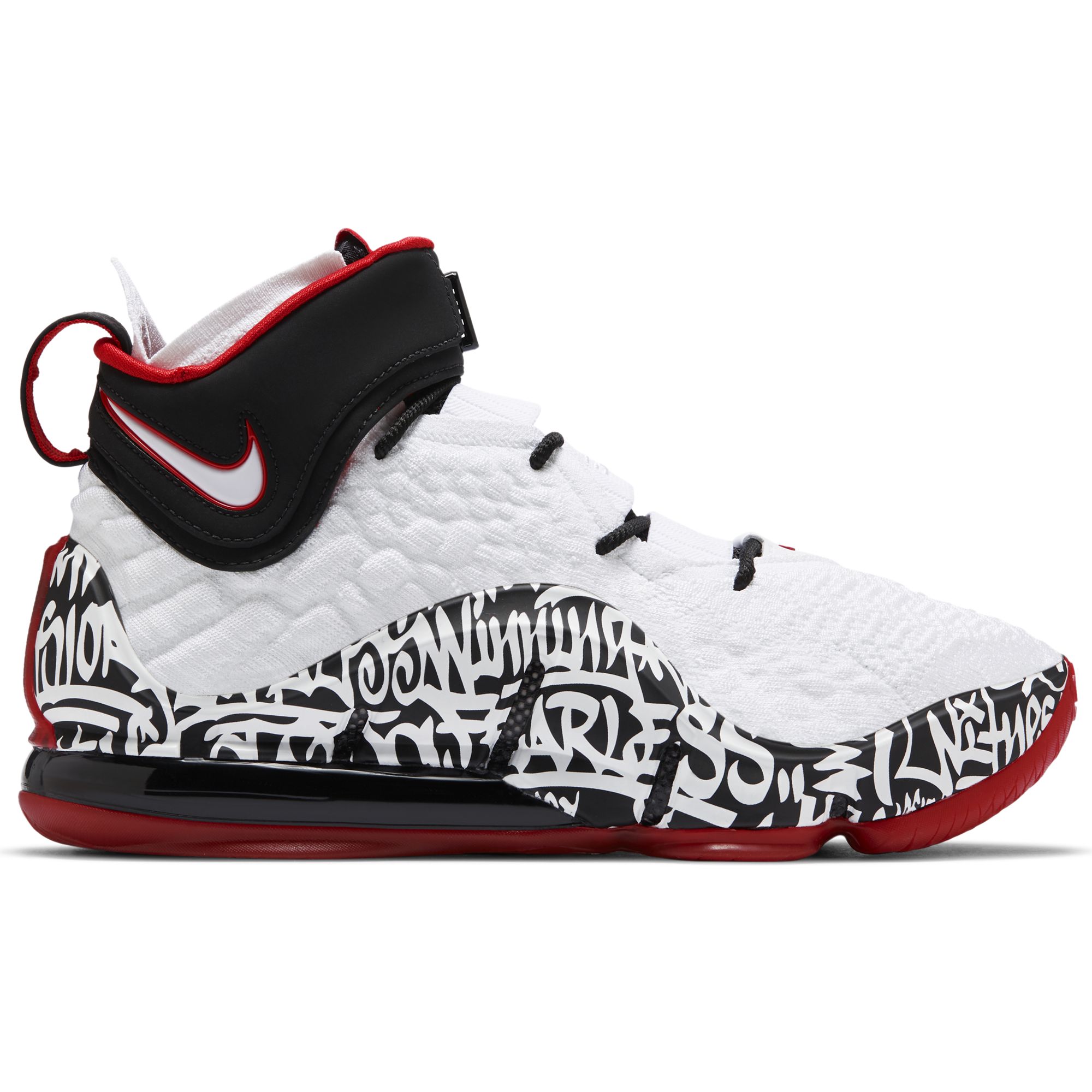 Баскетбольные кроссовки Nike LeBron 17 "Graffiti" - картинка