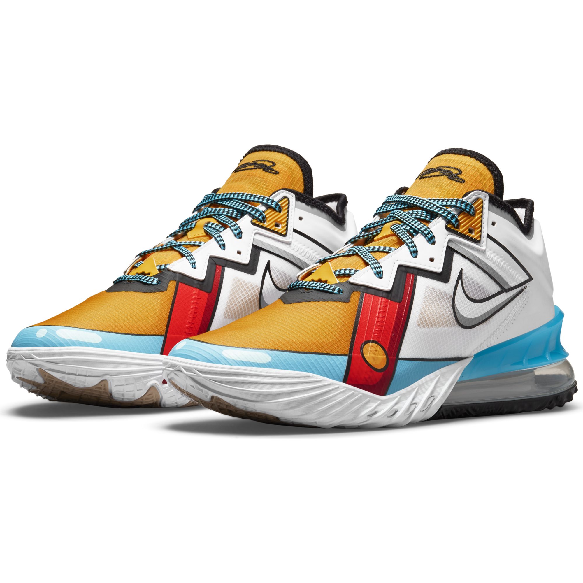 Купить Баскетбольные кроссовки LeBron 18 Low | CV7562-104 в Москве или заказать доставку на Slamdunk.su