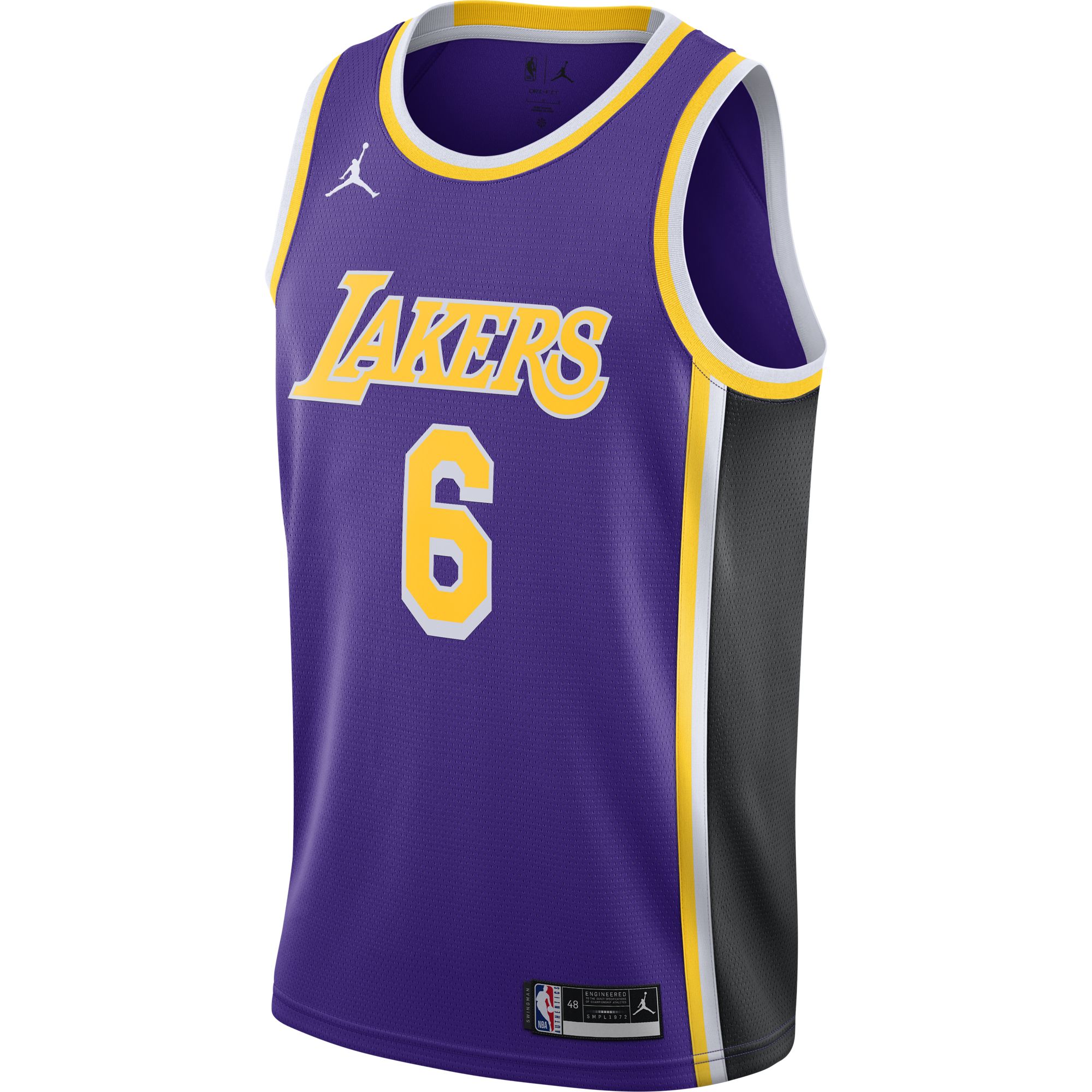 Джерси Jordan Los Angeles Lakers Lakers Statement Edition 2020 - картинка