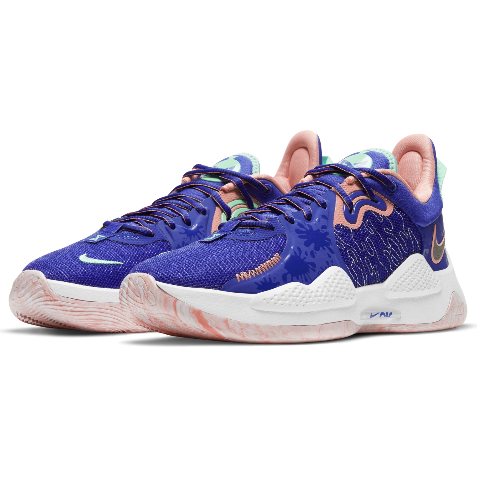 Купить Баскетбольные кроссовки Nike PG 5 "LA Drip" | CW3143-400 в Москве или заказать доставку на Slamdunk.su