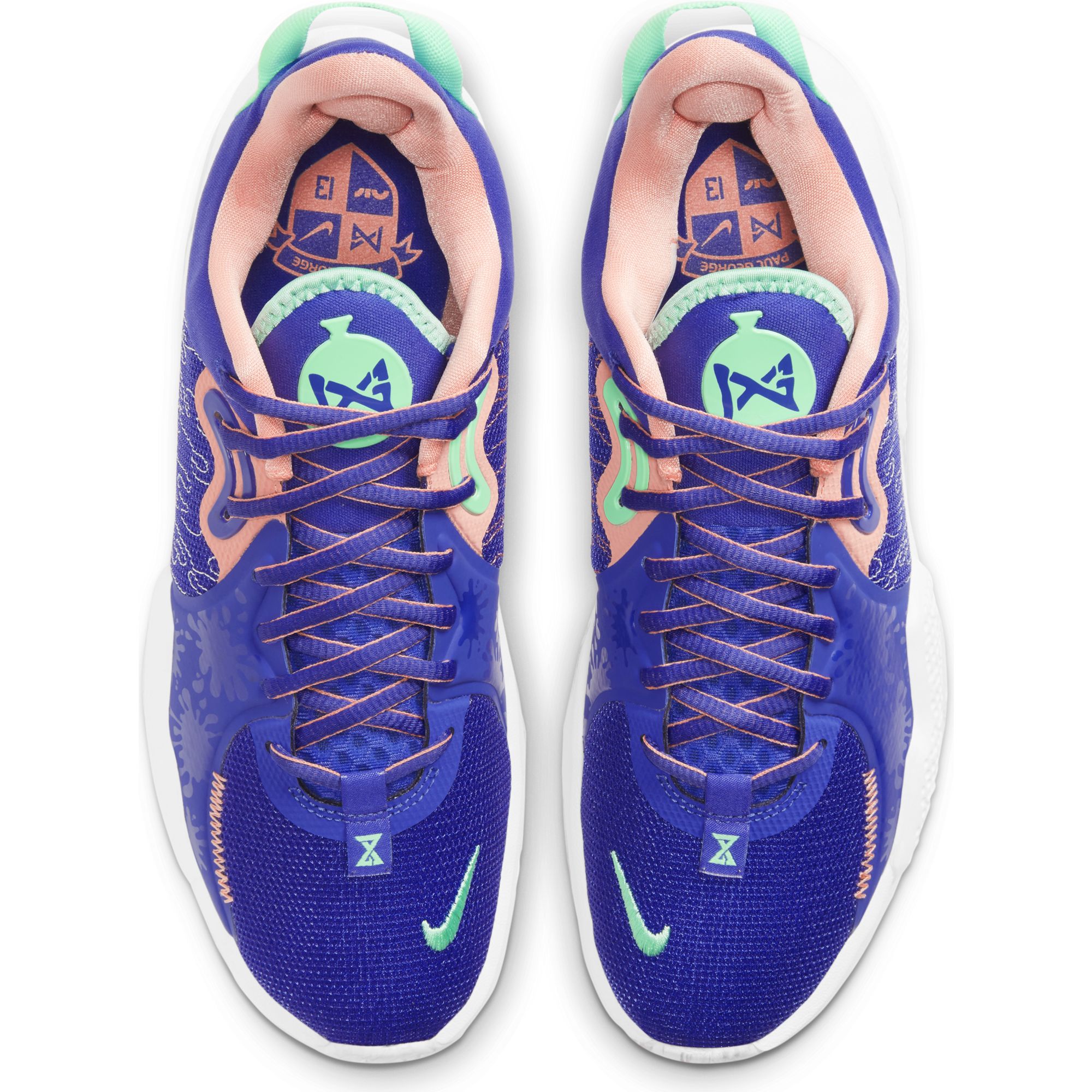 Купить Баскетбольные кроссовки Nike PG 5 "LA Drip" | CW3143-400 в Москве или заказать доставку на Slamdunk.su