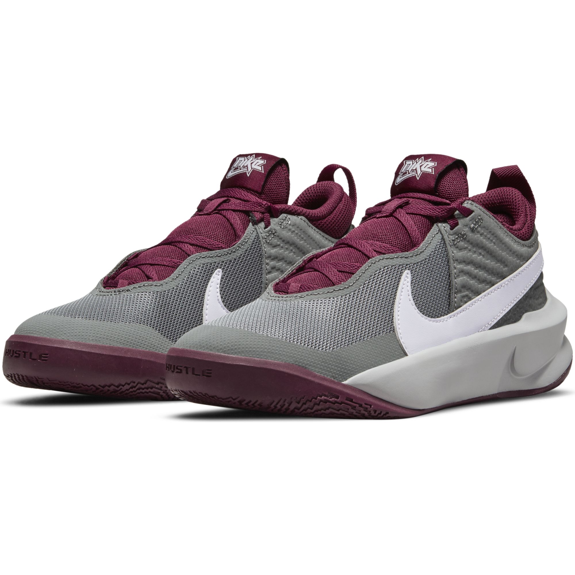 Купить Детские баскетбольные кроссовки Nike Team Hustle D 10 | CW6735-007 в Москве или заказать доставку на Slamdunk.su