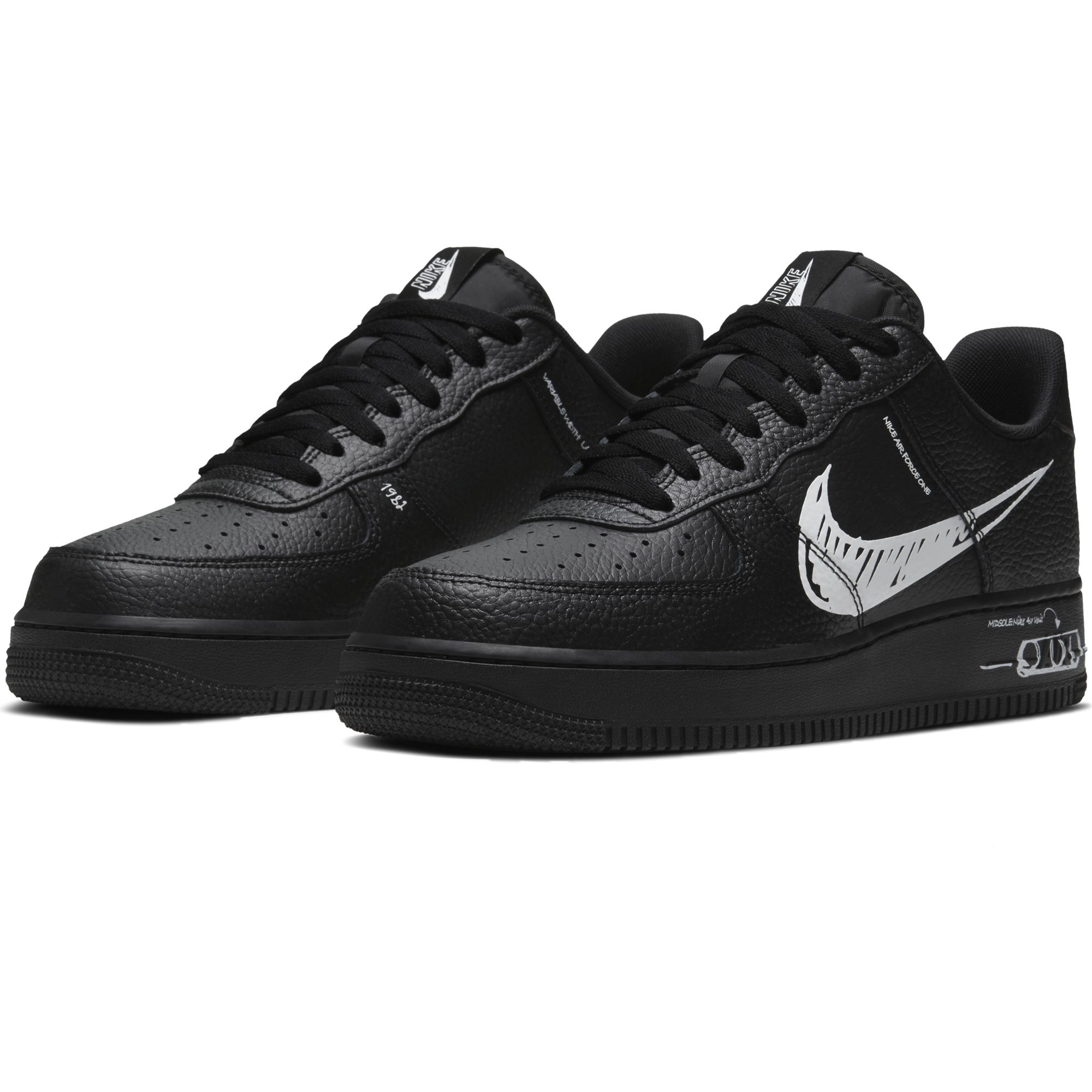 Nike air force 1 07 мужские. Nike Air Force 1 07 lv8 Black. Nike Air Force 1 lv8 Black. Nike Air Force 1 Low черные. Nike Air Force 1 lv8.