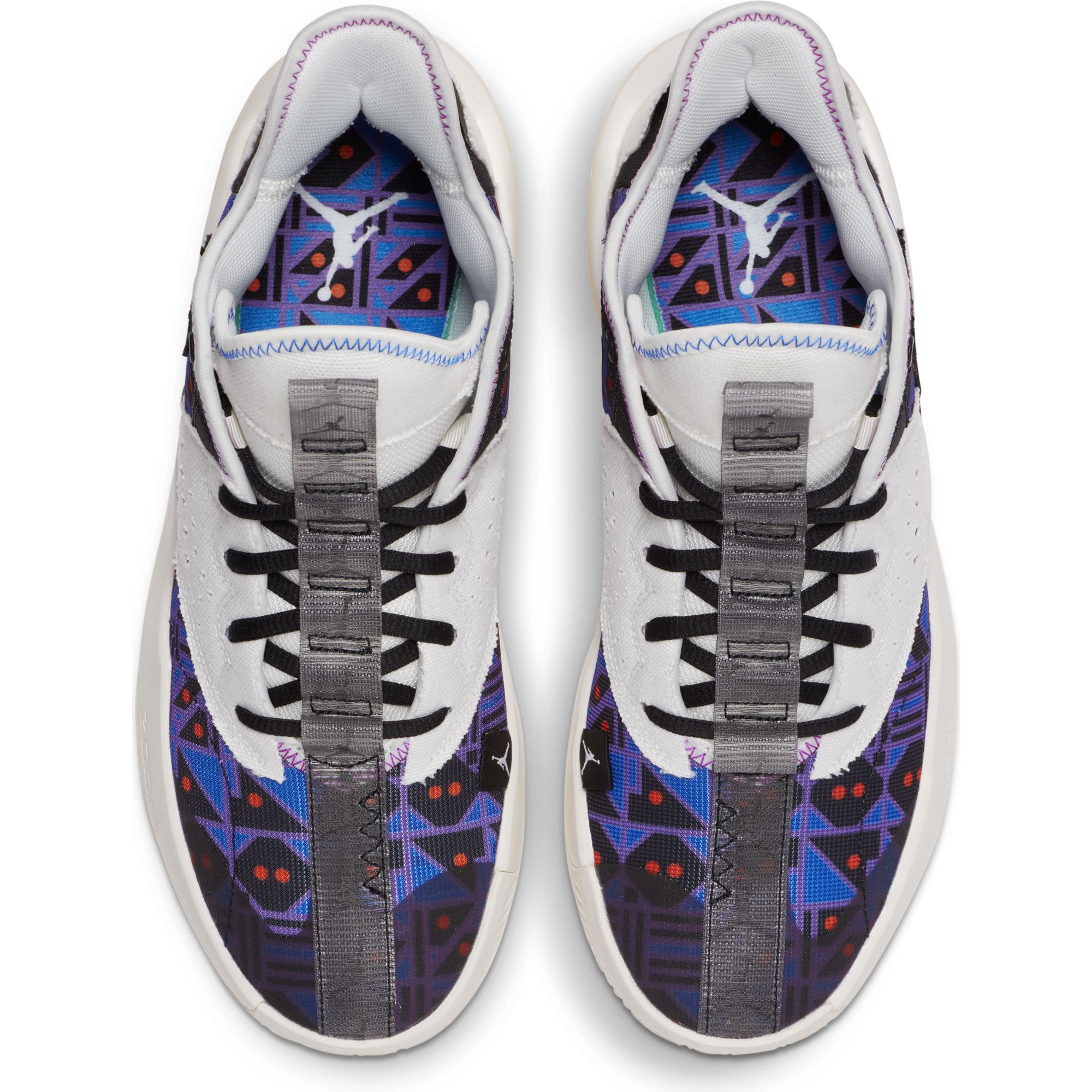 Купить Баскетбольные кроссовки Jordan React Elevation Quai 54 | CZ4156-100 в Москве или заказать доставку на Slamdunk.su