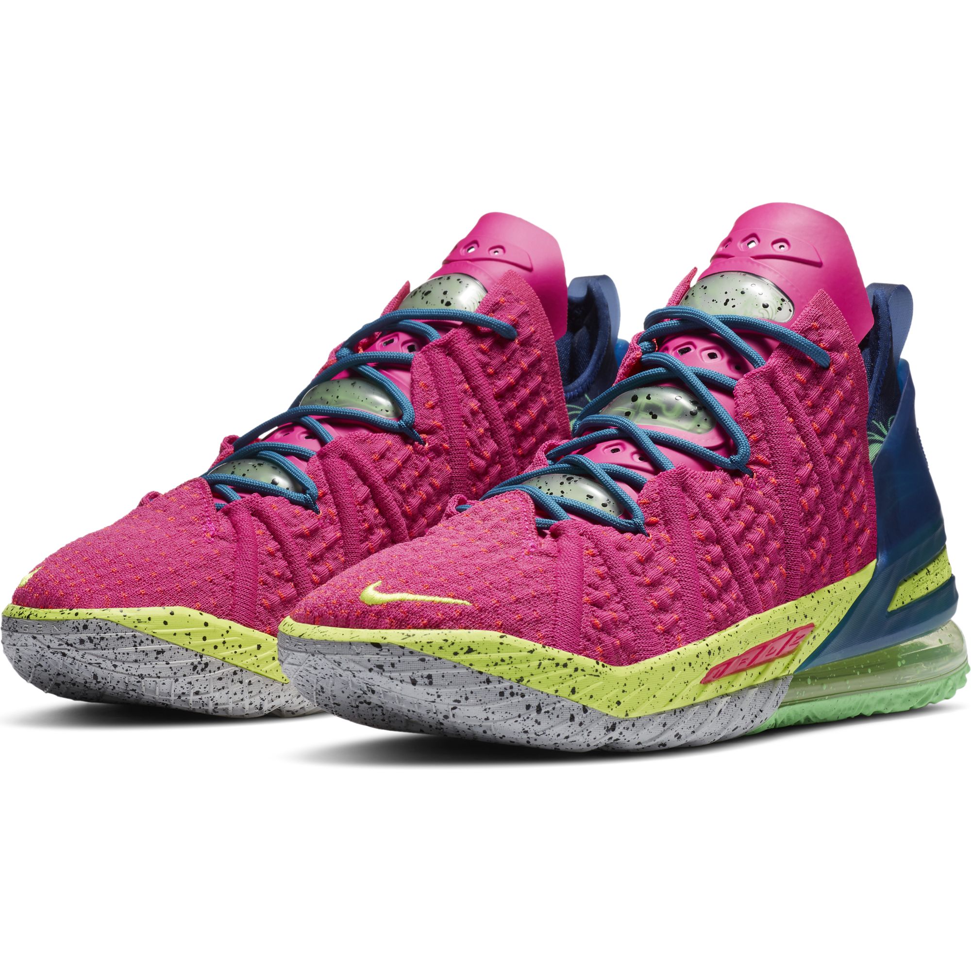 Купить Баскетбольные кроссовки LeBron 18 "Los Angeles By Night" | DB8148-600 в Москве или заказать доставку на Slamdunk.su