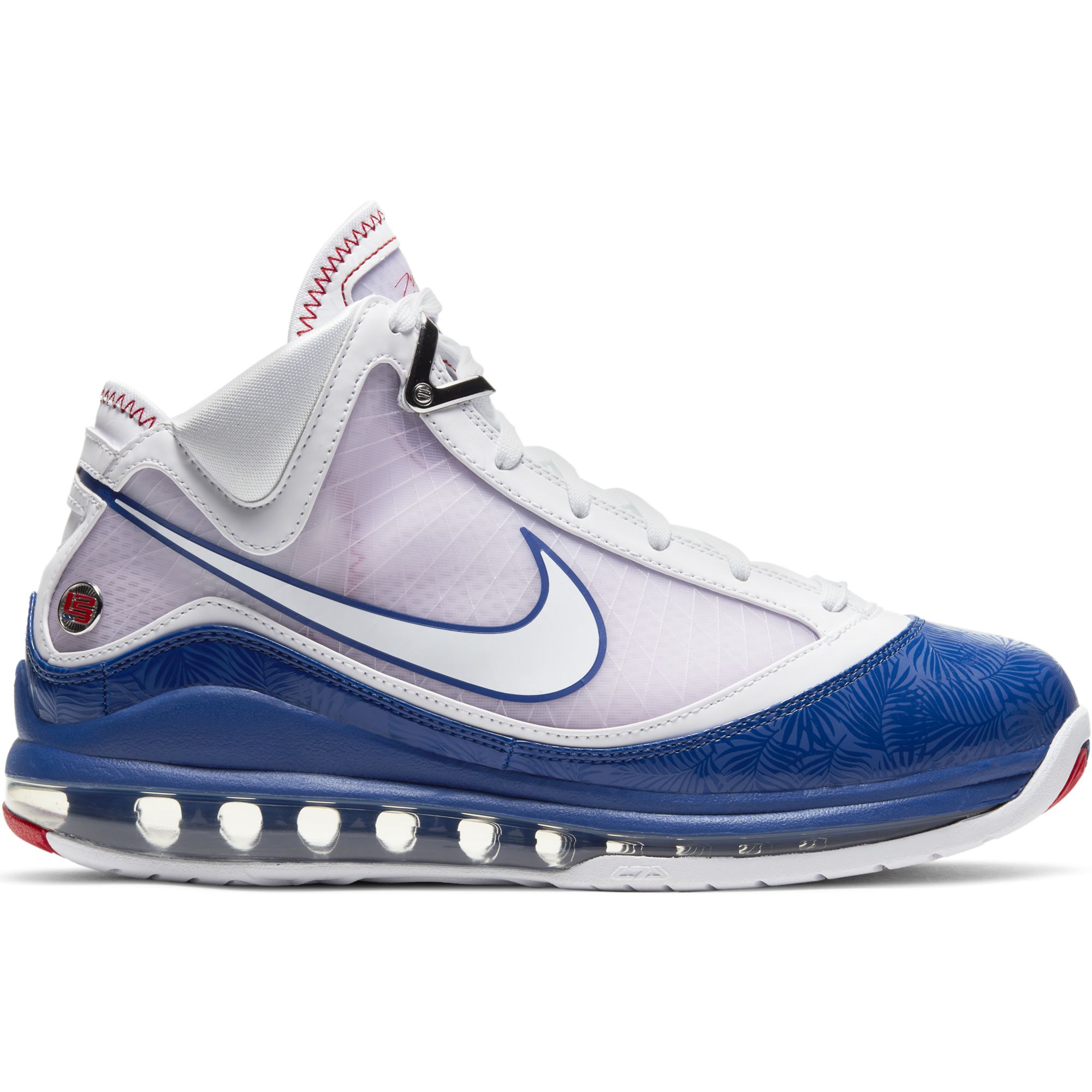 Баскетбольные кроссовки LeBron 7 "Baseball Blue" - картинка