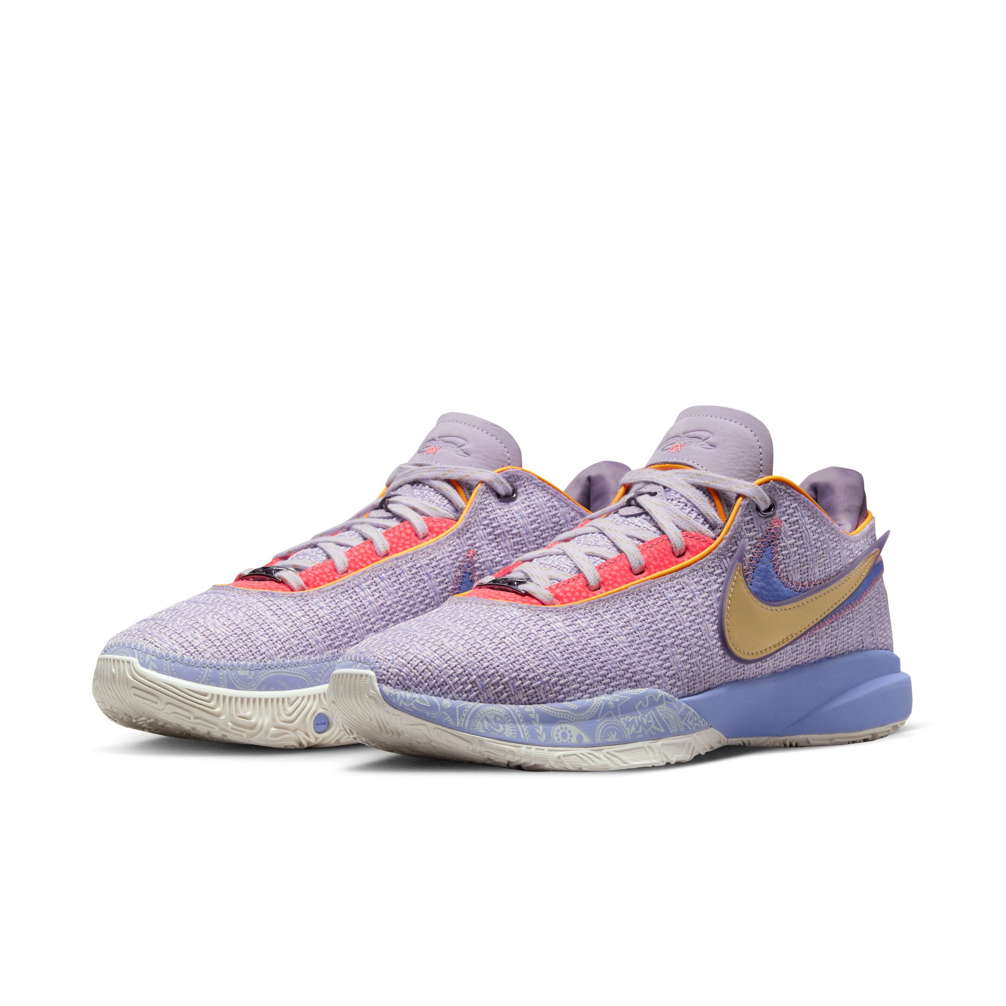Купить Баскетбольные кроссовки Nike LeBron XX | DJ5422-500/DJ5423-500 в Москве или заказать доставку на Slamdunk.su