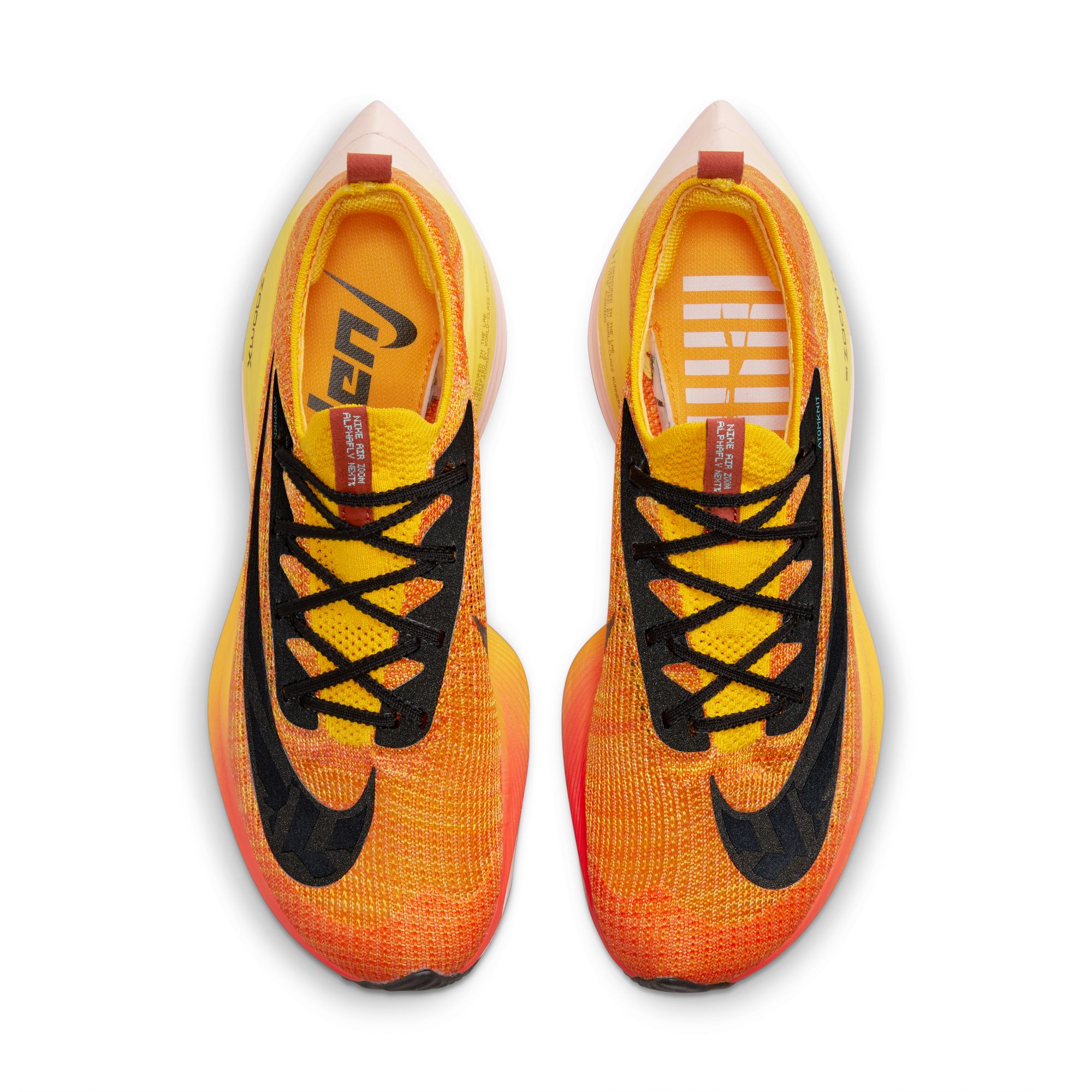 Nike zoom flyknit orange 2025