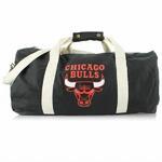 Сумка Mitchell & Ness  CHICAGO BULLS CANVAS ROLL BAG BLACK - картинка