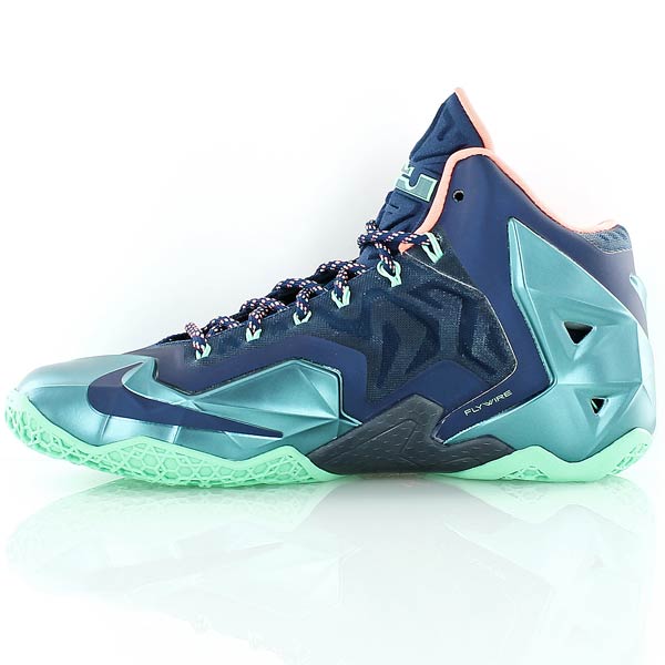 Купить Баскетбольные кроссовки Nike Lebron XI «Miami vs Akron» | 616175-400 в Москве или заказать доставку на Slamdunk.su