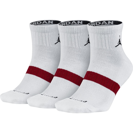 Купить Носки Jordan Dri-FIT Low Quarter Sock (3 Pair) | SX5242-100 в Москве или заказать доставку на Slamdunk.su
