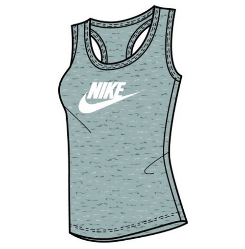 Купить Женская майка Nike Women`s Racerback Jersey Tank | 359168-063 в Москве или заказать доставку на Slamdunk.su