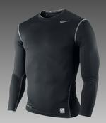 Лонгслив Nike Pro Core Long Sleeve Tight Crew Men`s Top - картинка