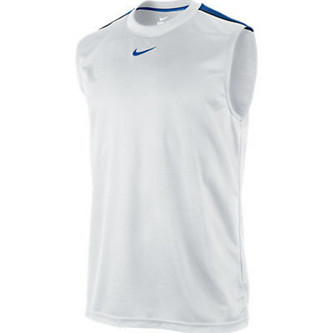 Купить Майка NIKE TEAM DRI FIT SLEEVELESS | 406033-102 в Москве или заказать доставку на Slamdunk.su