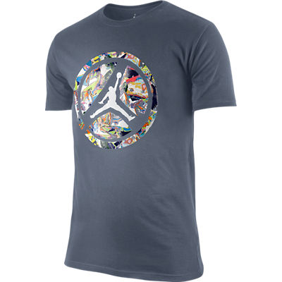 Купить Футболка JORDAN TECHNICOLOR JUMPMAN TEE | 427371-449 в Москве или заказать доставку на Slamdunk.su