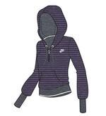 Толстовка женская Nike Classic Velour Hoody - картинка