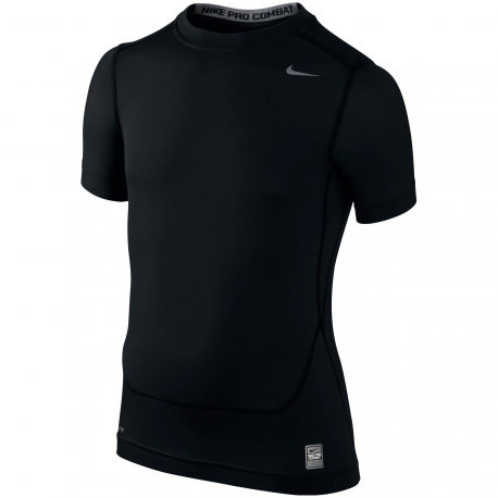 Купить Детская майка Nike Pro с коротким рукавом | 522801-010 в Москве или заказать доставку на Slamdunk.su