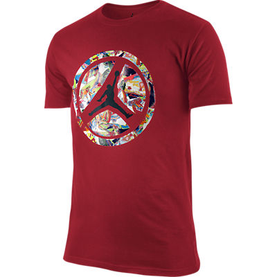 Футболка JORDAN TECHNICOLOR JUMPMAN TEE - картинка