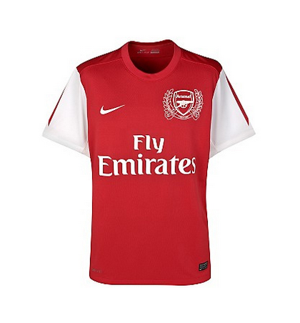 Футболка Nike Arsenal Home Shirt 2011/12  - картинка