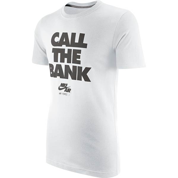 Купить Футболка Nike Call The Bank | 464819-100 в Москве или заказать доставку на Slamdunk.su