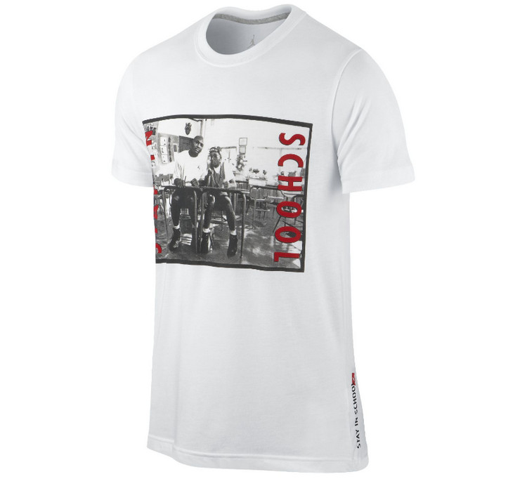Футболка Jordan STAY IN SCHOOL TEE - картинка