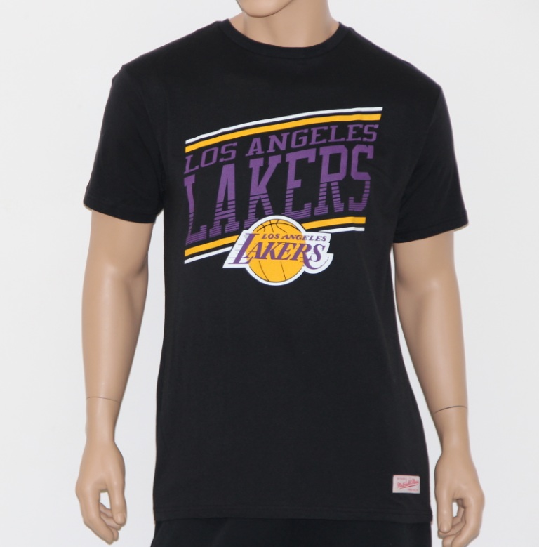 Купить Футболка Mitchell & Ness | LA lakers-010 в Москве или заказать доставку на Slamdunk.su